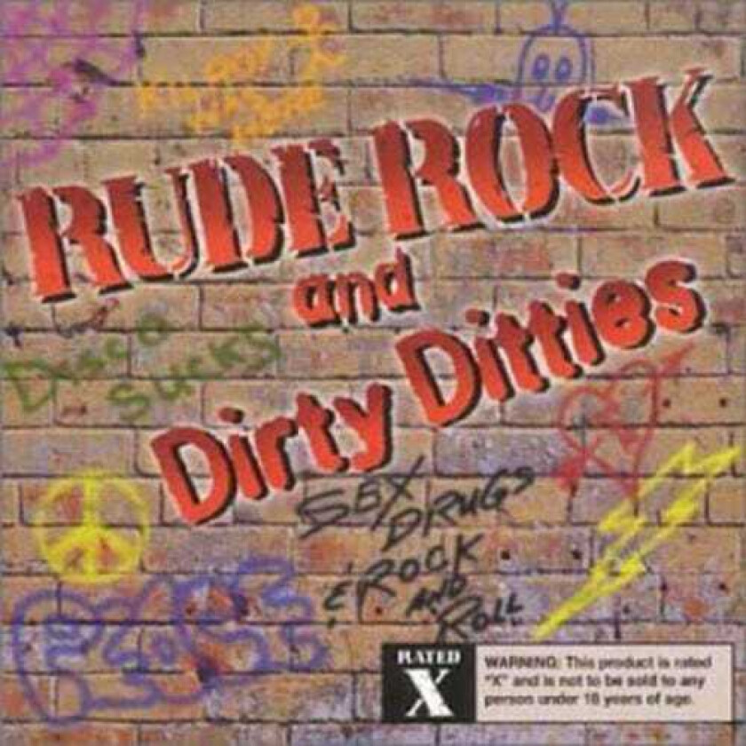 Diverse Artister Rude Rock & Dirty CD