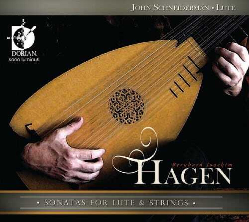 John Schneiderman, Elizabeth Blumenstock, William Skeen, Joachim Bernhard Hagen Sonatas For Lute & Strings CD