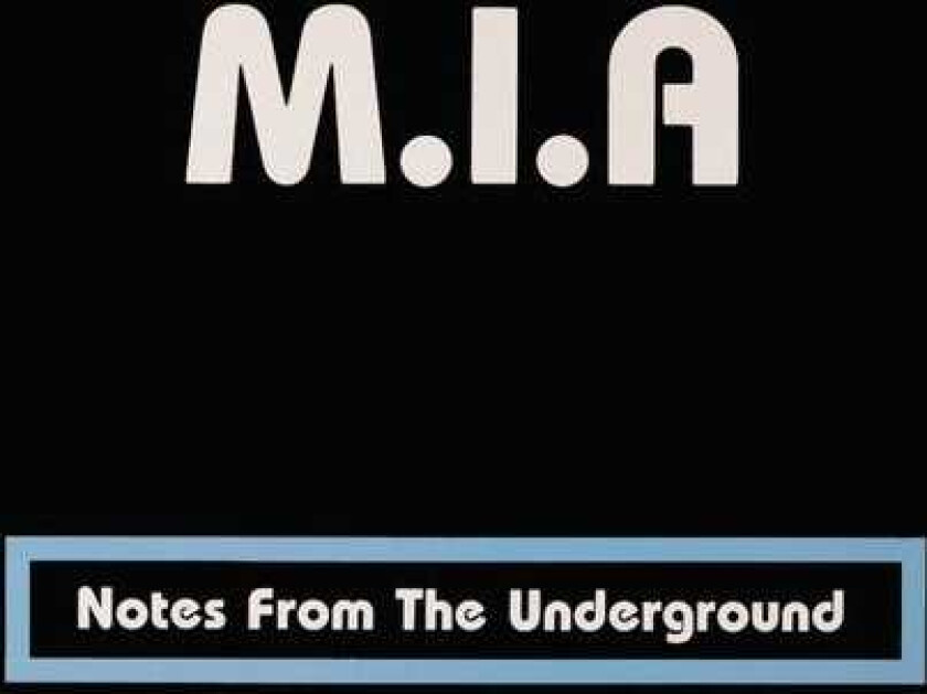 M.I.A. Notes From The Underground CD