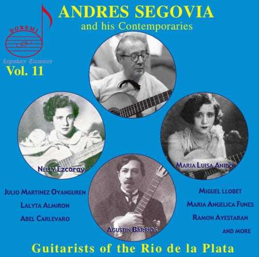 Andrés Segovia, Abel Carlevaro, Abel Fleury