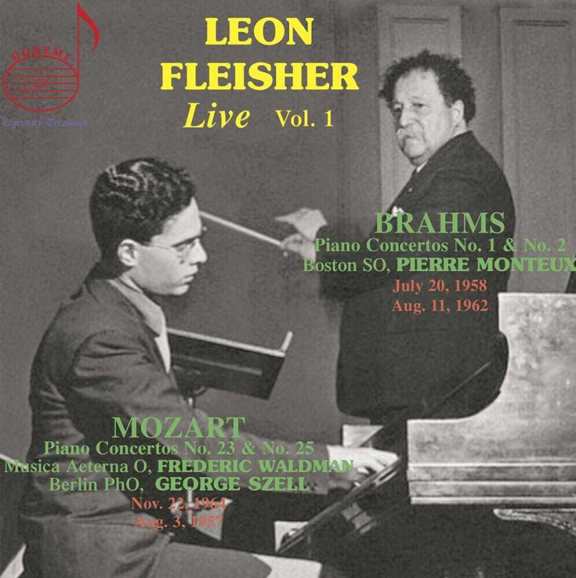 Pierre Monteux Leon Fleisher Live 1 CD