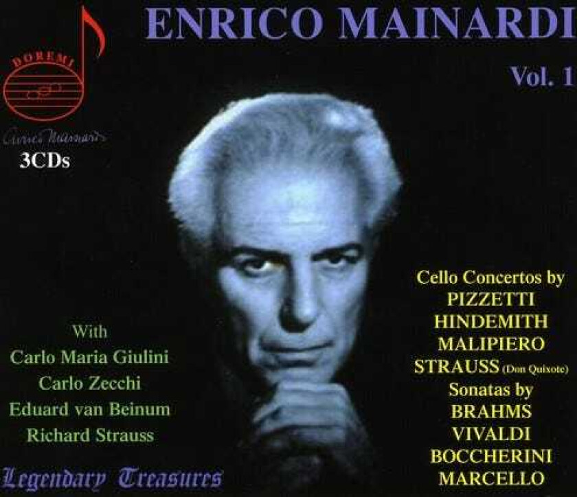 Enrico Mainardi, Carlo Zecchi, Georg Kniestadt, Karl Reits, Benedetto Marcello, Gian Francesco Malipiero Works For Cello & Orchestra 1 CD