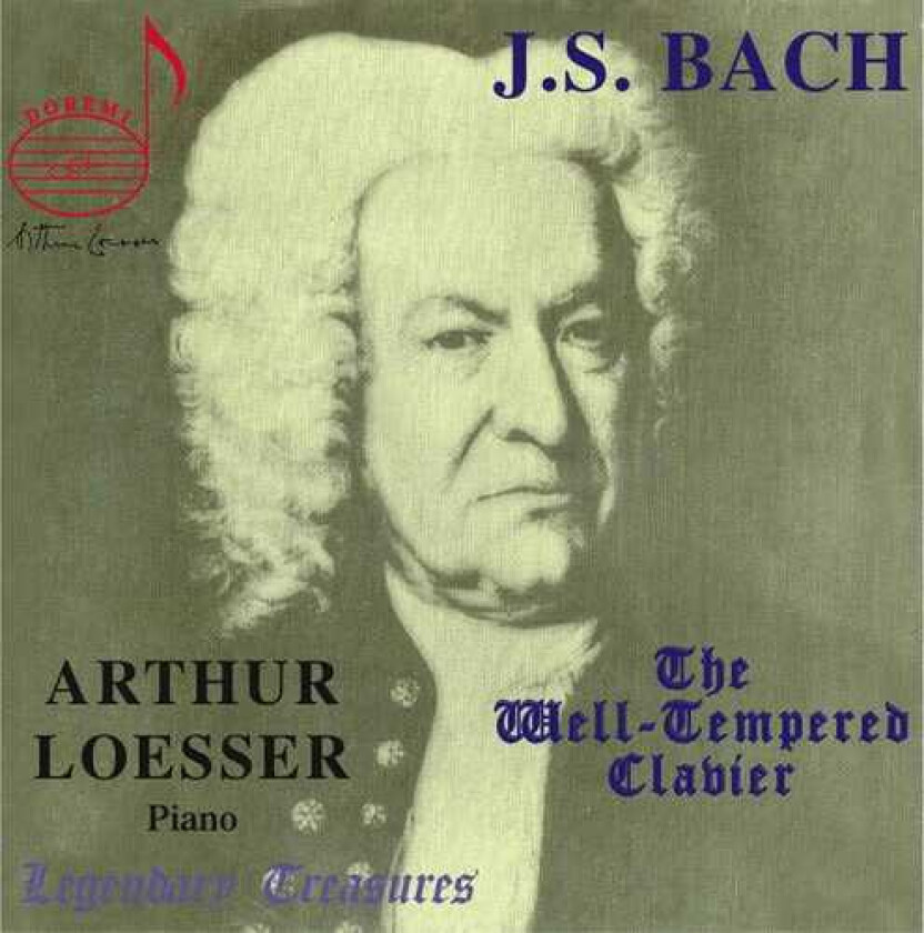 Arthur Loesser Welltempered Clavier CD