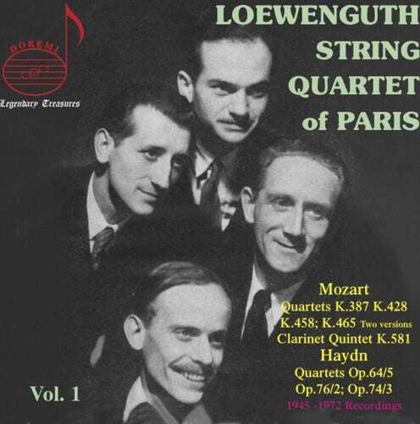Lowenguth String Quartet, Georgina Dobree, Franz Joseph Haydn Plays Mozart & Haydn 1 CD
