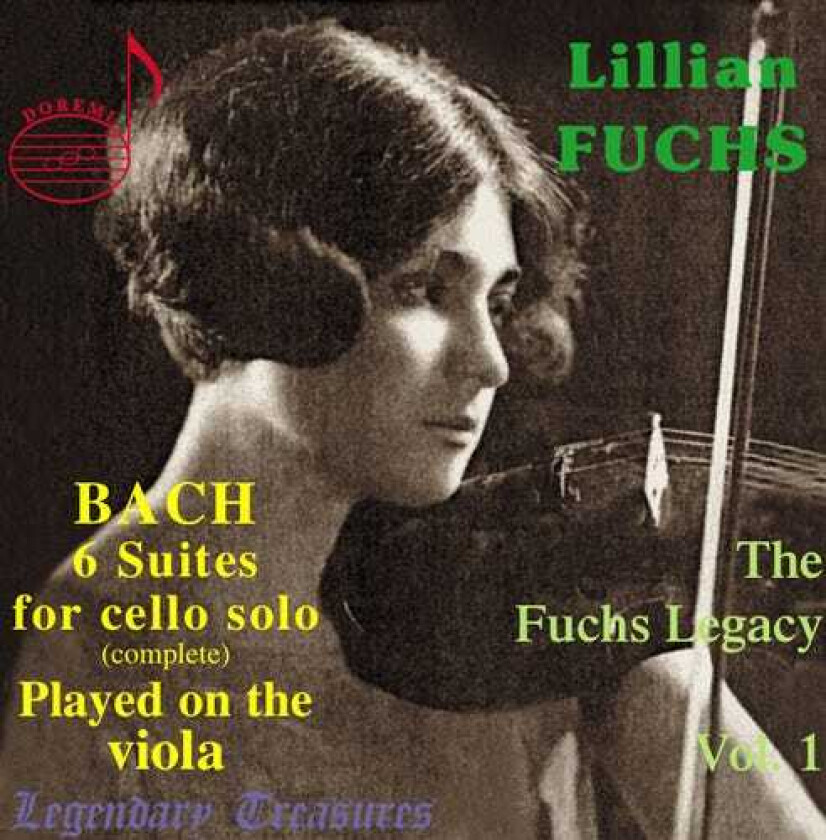 Lillian Fuchs Legendary Treasures: Lilian Fuchs Plays CD