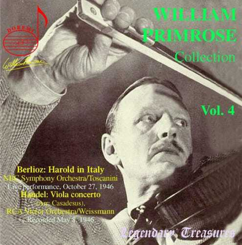 William Primrose, Franz Rupp, Fritz Kreisler Collection 4 CD