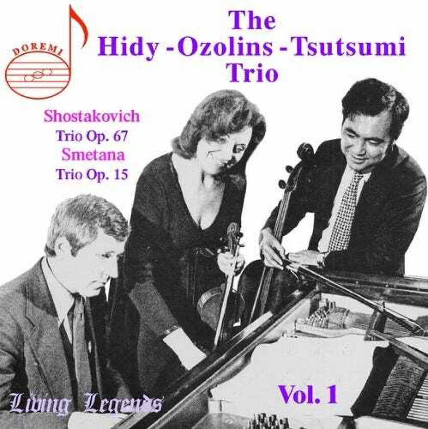 The Hidyozolinstsutsumi Trio Trios Of Smetana & Shostakovich CD