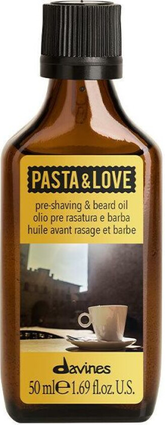 Pasta & Love Pre Shave & Beard Oil 50ml