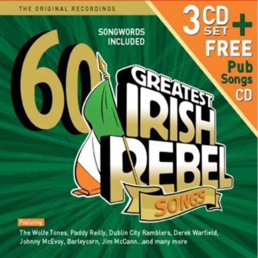 Diverse Artister 60 Greatest Ever Irish Rebel Songs CD