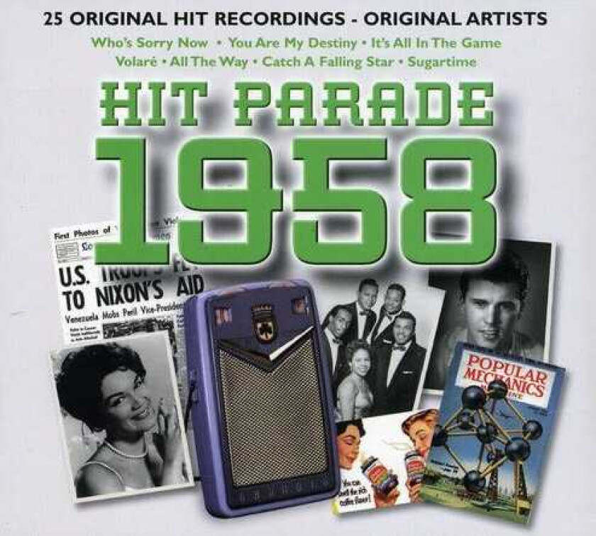 Diverse Artister Hit Parade 1958 CD