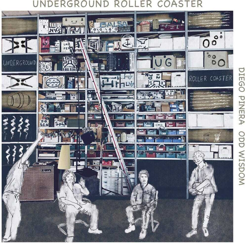 Diego Pinera, John Lennon, Paul McCartney Underground Roller Coaster CD