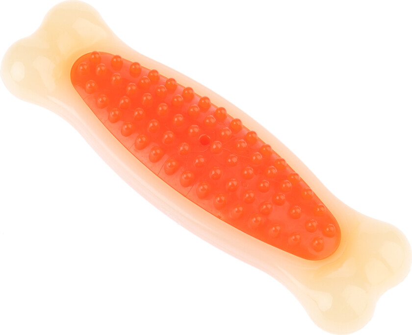 tyggeleke med bacon-smak - Str. S: L 10 x B 3 x H 2 cm