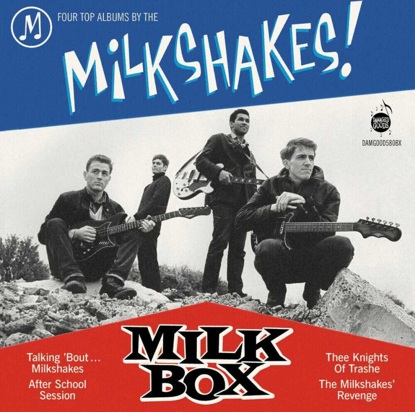 The Milkshakes Milk Box CD