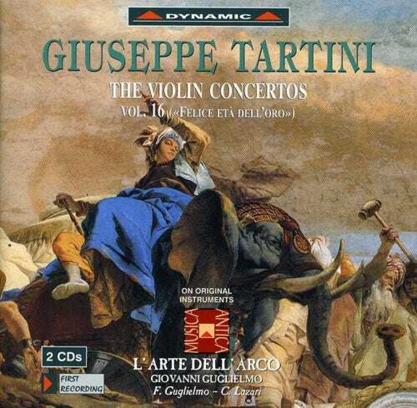 Giovanni Guglielmo, Carlo Lazari, Federico Guglielmo Violin Concerto 16: Felice Esta Dell Oro CD
