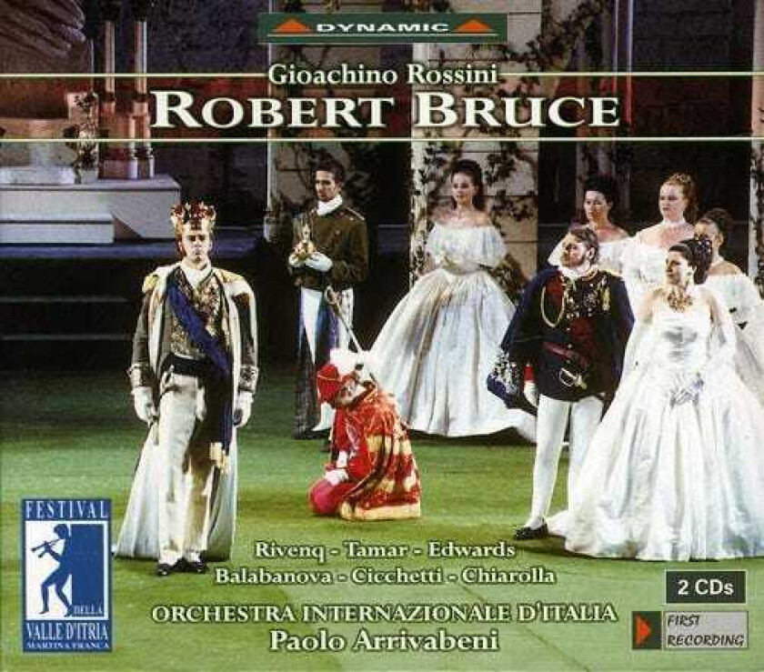 G. Rossini, Bratislava Chamber Choir, Davide Cicchetti, Iano Tamar, Inga Balabanova, Massimilliano Chiarolla, Nicolas Rivenq, Pietro Naviglio, Ramaz Chikviladze, Simon Edwards Robert Bruce CD