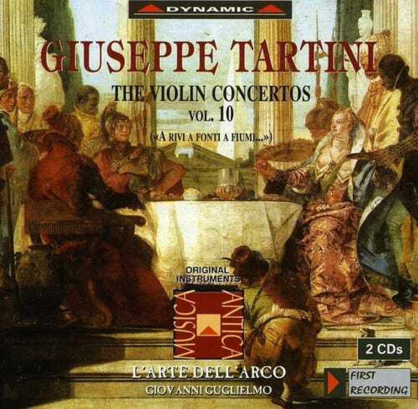 L'arte Dell'arco, Carlo Lazari, Federico Guglielmo, Giovanni Guglielmo Violin Concertos 10 CD