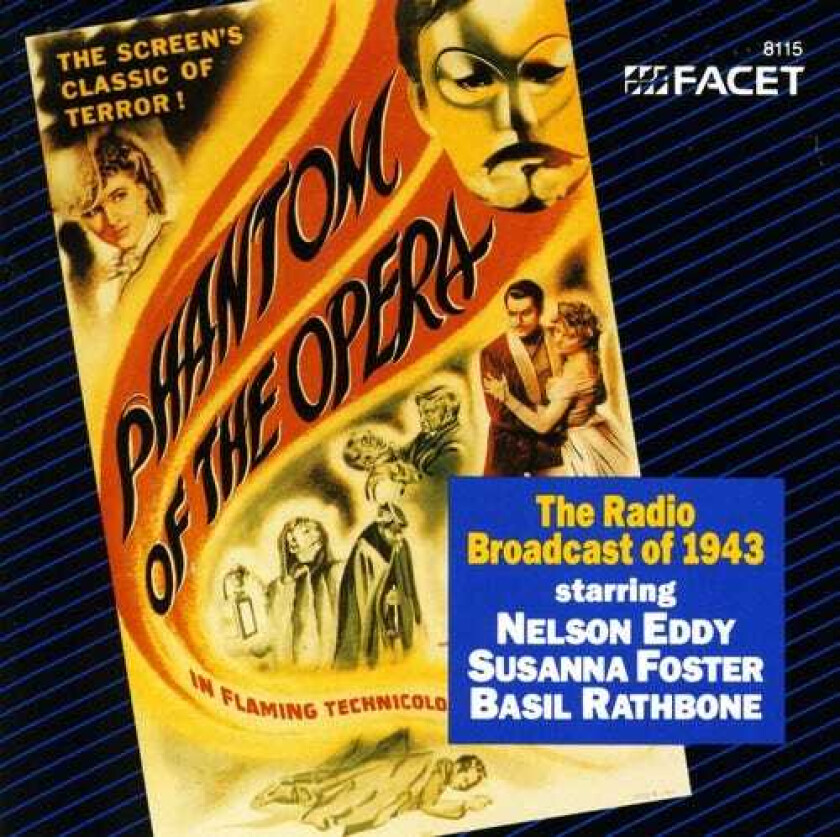 Diverse Artister, Basil Rathbone, Nelson Eddy, Susannah Foster Phantom Of The Opera CD