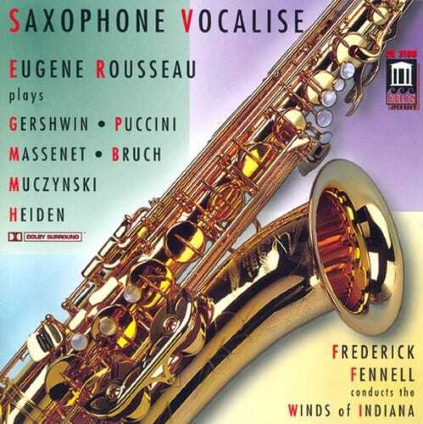 Eugene Rousseau Saxophone Vocalise CD