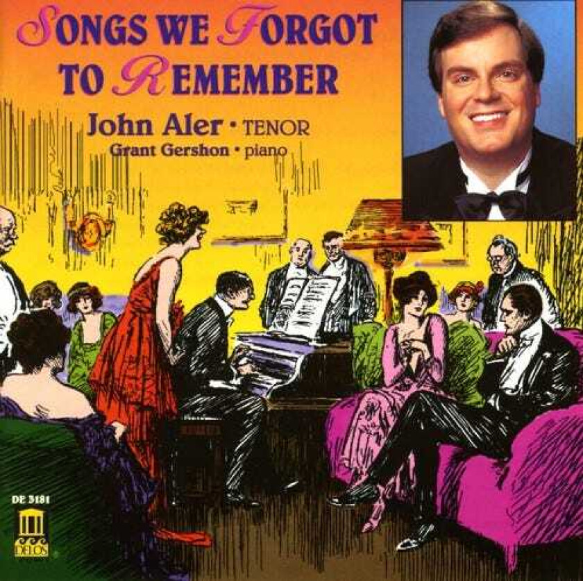 John Aler, GRANT GERSHON, Amy Woodefordefinden, Oscar Rasbach Songs We Forgot To Remember CD