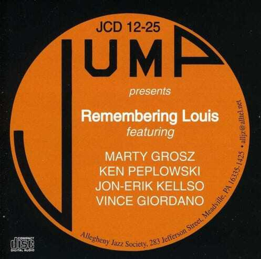 Marty Grosz Remembering Louis W. Jon CD