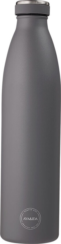 Drikkeflaske 1000 ml Mørk Grå - 1000 ml