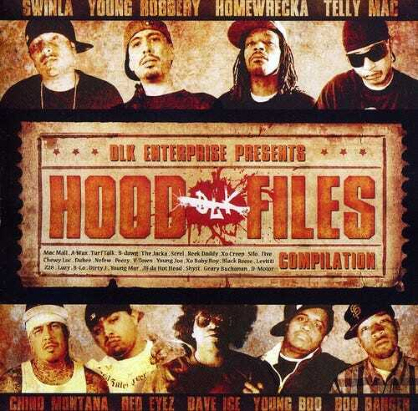 Diverse Artister Hood Files CD