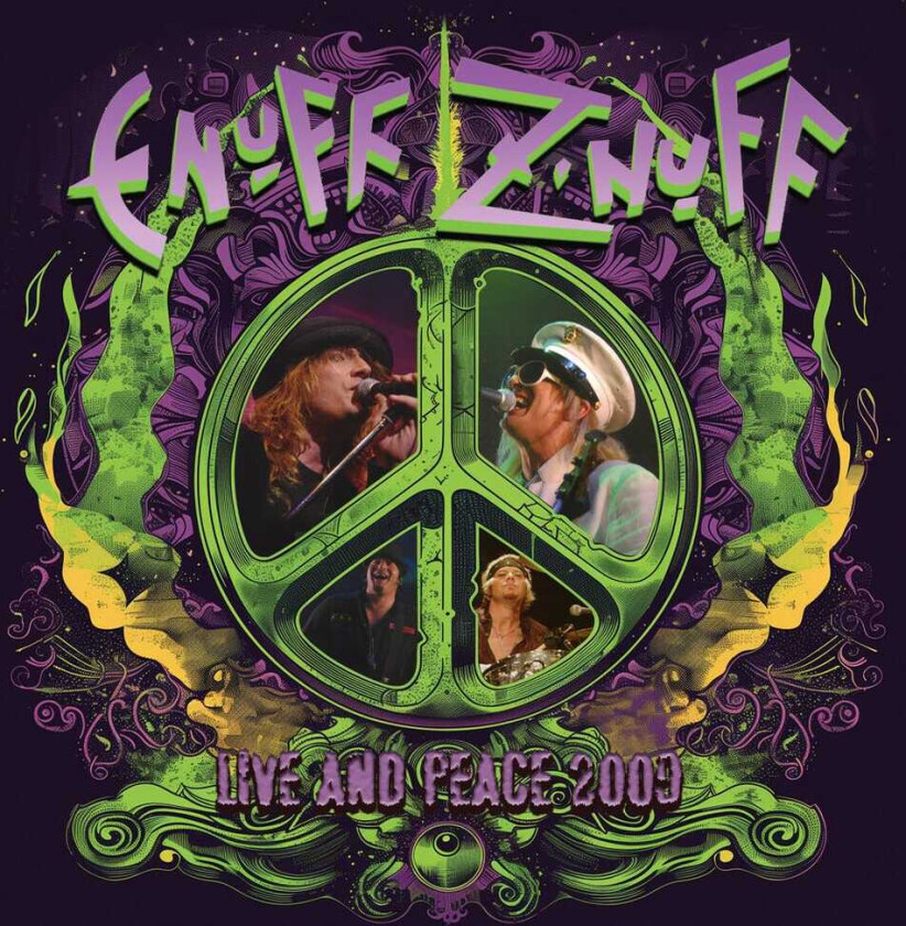 Enuff Z'Nuff Live & Peace 2009 CD