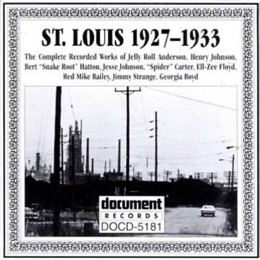 Diverse Artister St Louis: Complete Recorded Works 19271933 / Var CD