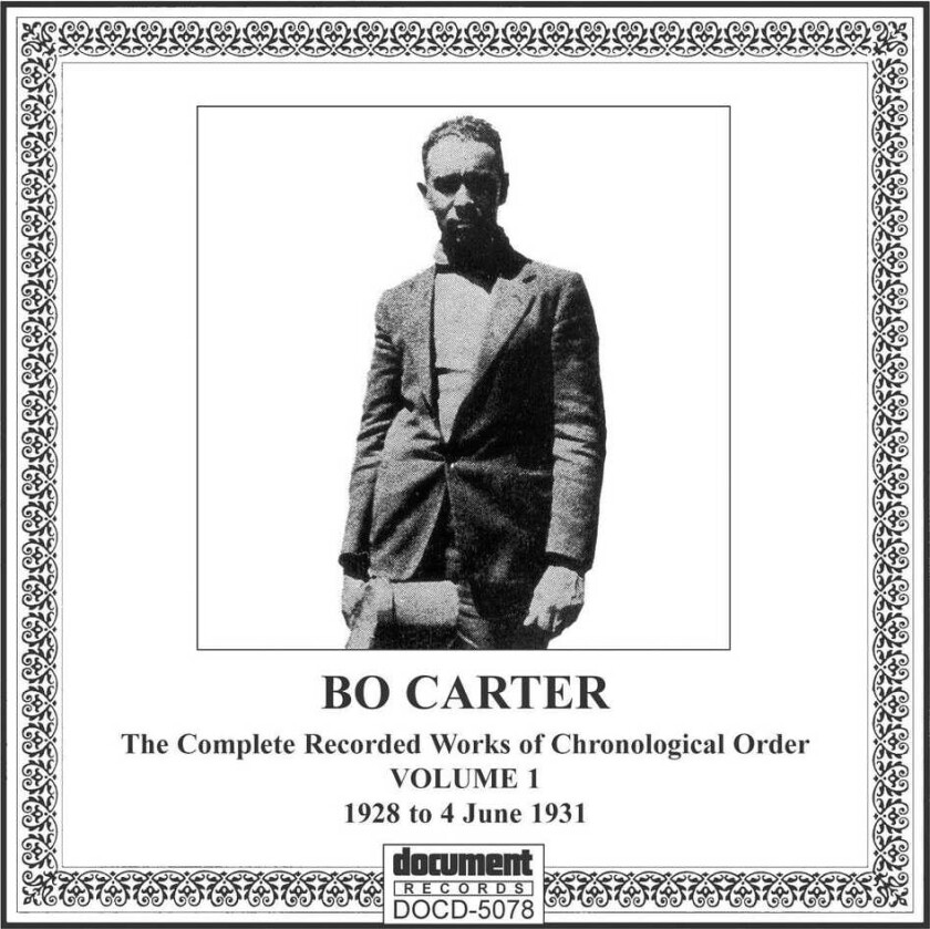 Bo Carter Bo Carter 1 19281931 CD