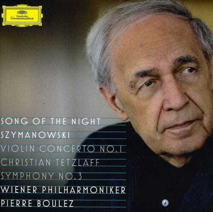 Christian Tetzlaff, SINGVEREIN DER GESELLSCHAFT DER MUSIKFREUNDE, Steve Davislim Song Of The Night / Szymanowski: Violin Cto No 1 CD