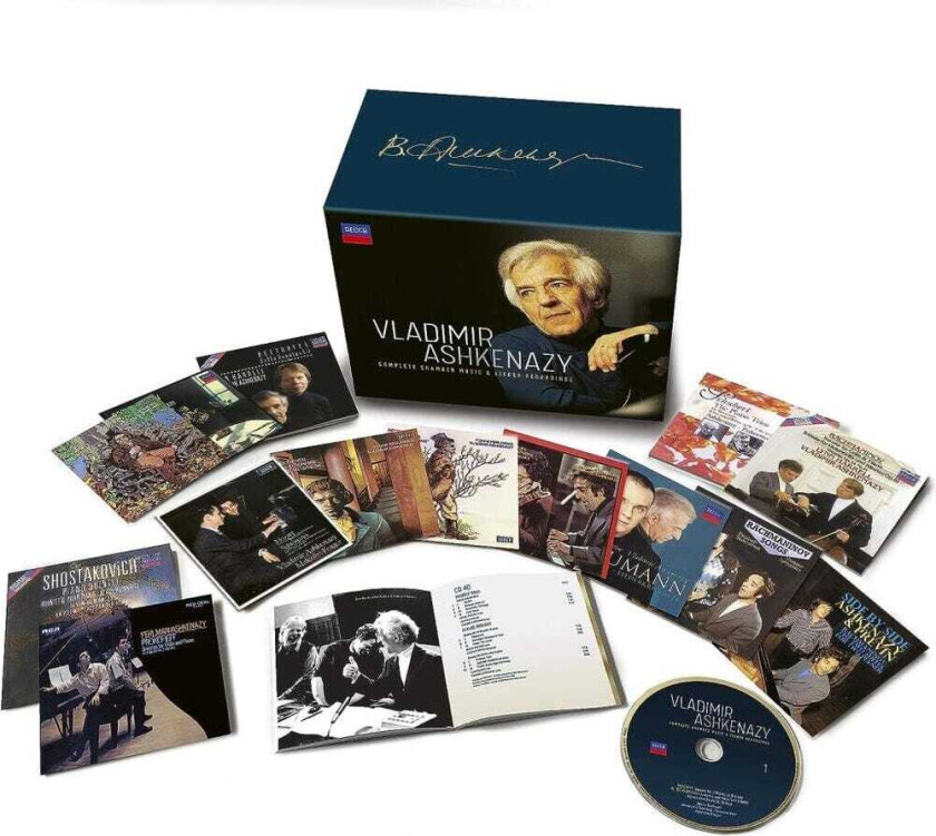 Bilde av Vladimir Ashkenazy Complete Chamber Music & Lieder Recordings CD