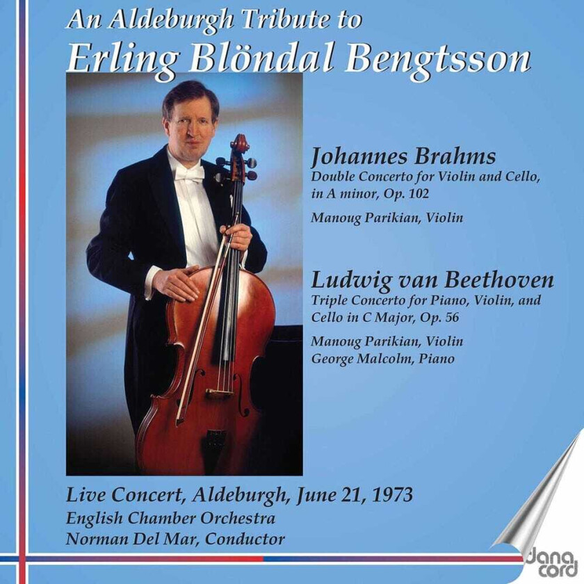 Bengtsson Parikian Malcolm English Chamber Orchestra Mar, Beethoven Brahms Double Concerto CD