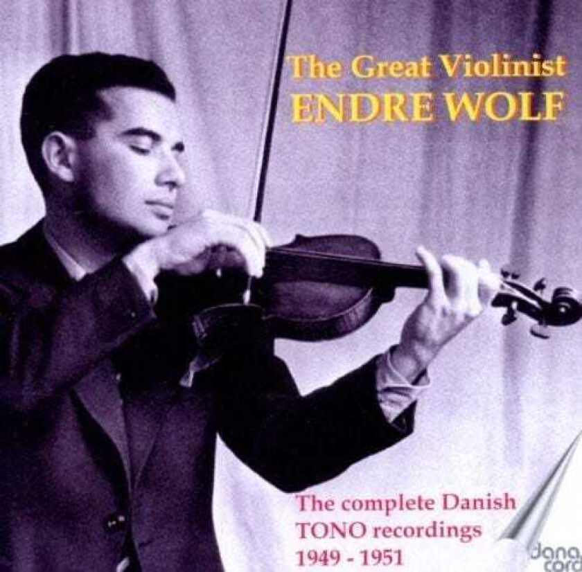 Wolf Great Violinist 19491951 CD