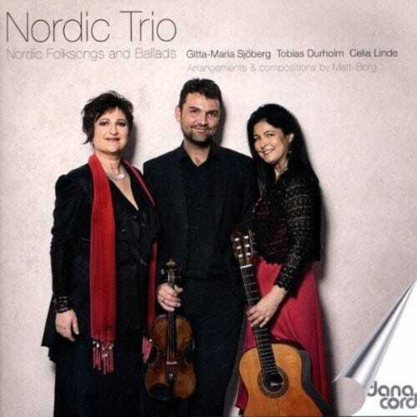 Nordic Trio, Celia Linde, Gittamaria Sjoberg, Tobias Durholm, Matti Borg Nordic Folksongs & Ballads CD