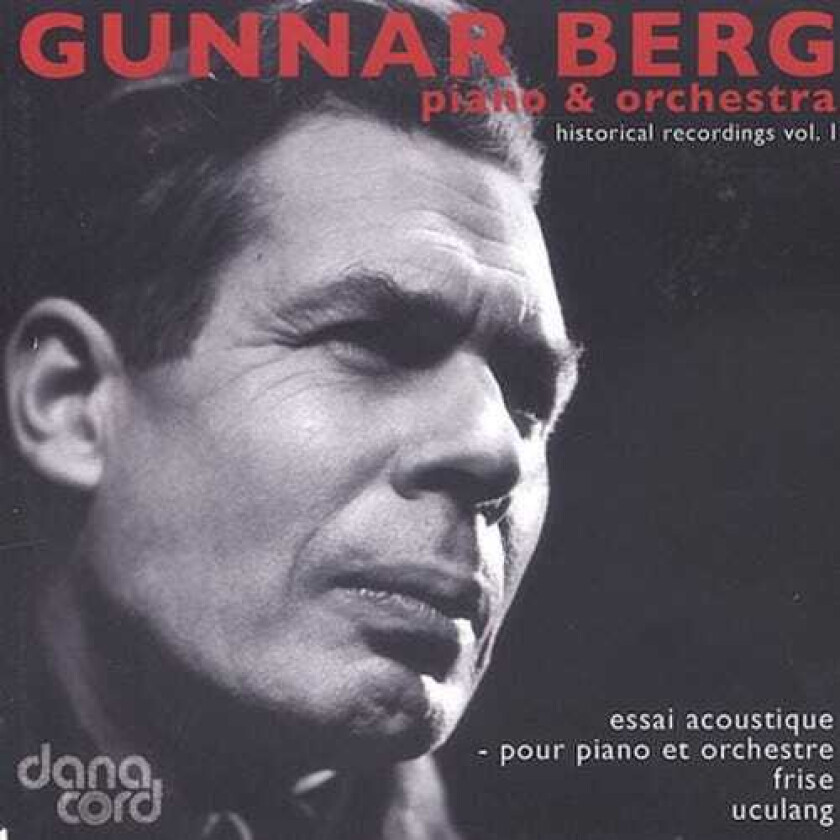 Gunnar Berg Piano & Orchestra CD