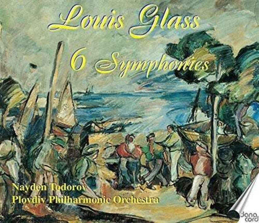 Louis Glass, Plovdiv Phil Orch, Todorov 6 Syms CD