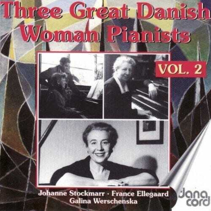 Diverse Artister V2: 3 Great Danish Woman Piani / Var CD