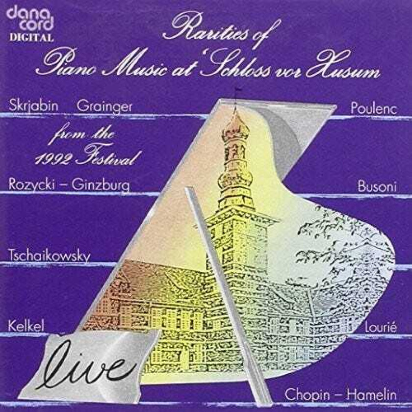 Diverse Artister Rarities Of Piano Music 1992 CD