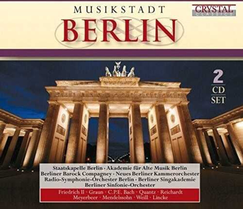 Diverse Artister Musikstadt Berlin CD