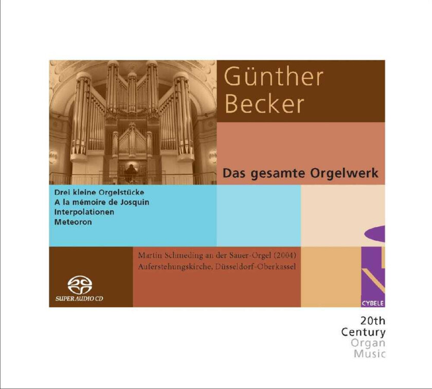 Martin Schmeding, Christian Roderburg, Günther Becker Complete Organ Works CD
