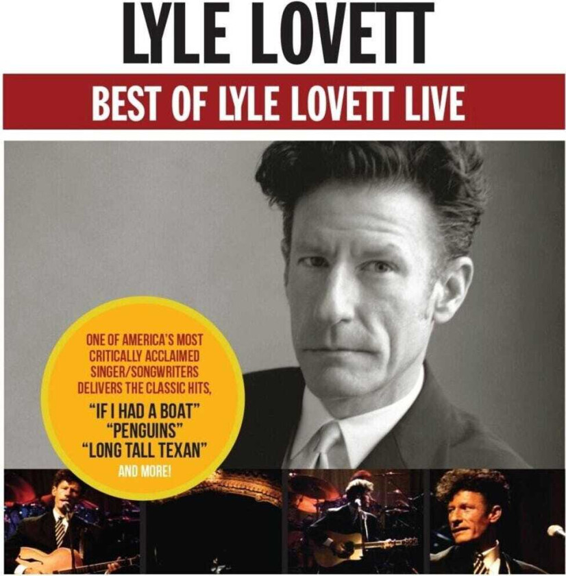 Lyle Lovett Best Of Lyle Lovett Live CD