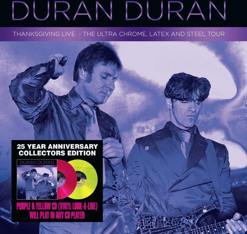 Duran Duran Thanksgiving Live 25 Year Anniversary CD