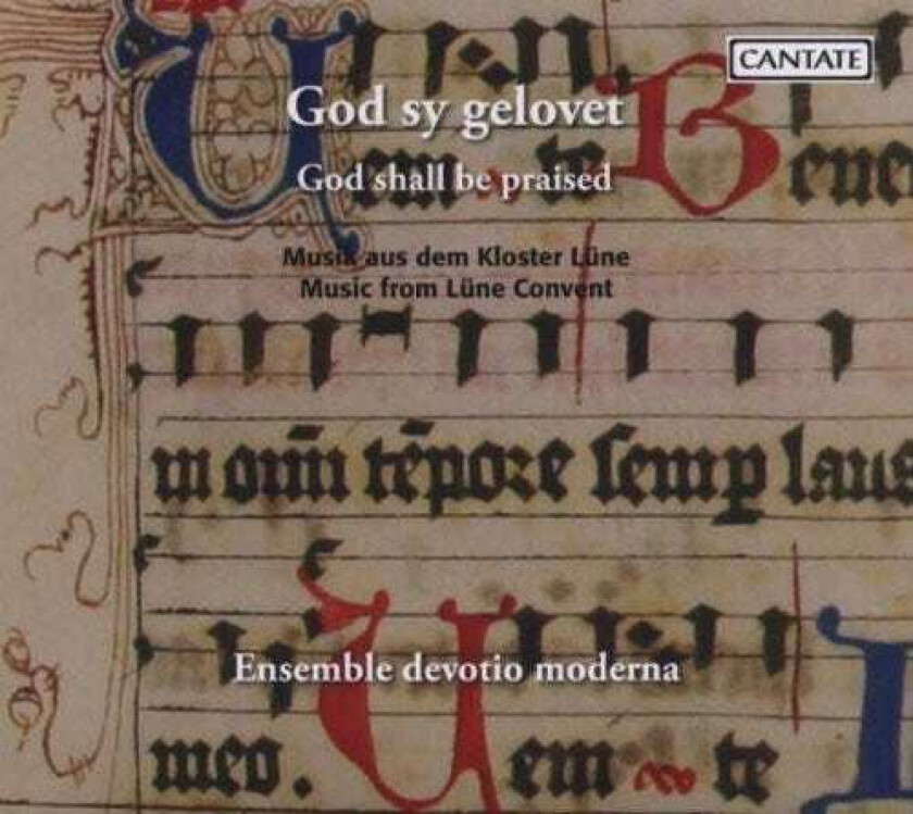 Ensemble Devotio Moderna, Volkhardt God Shall Be Praised: Music From Lune Convent CD