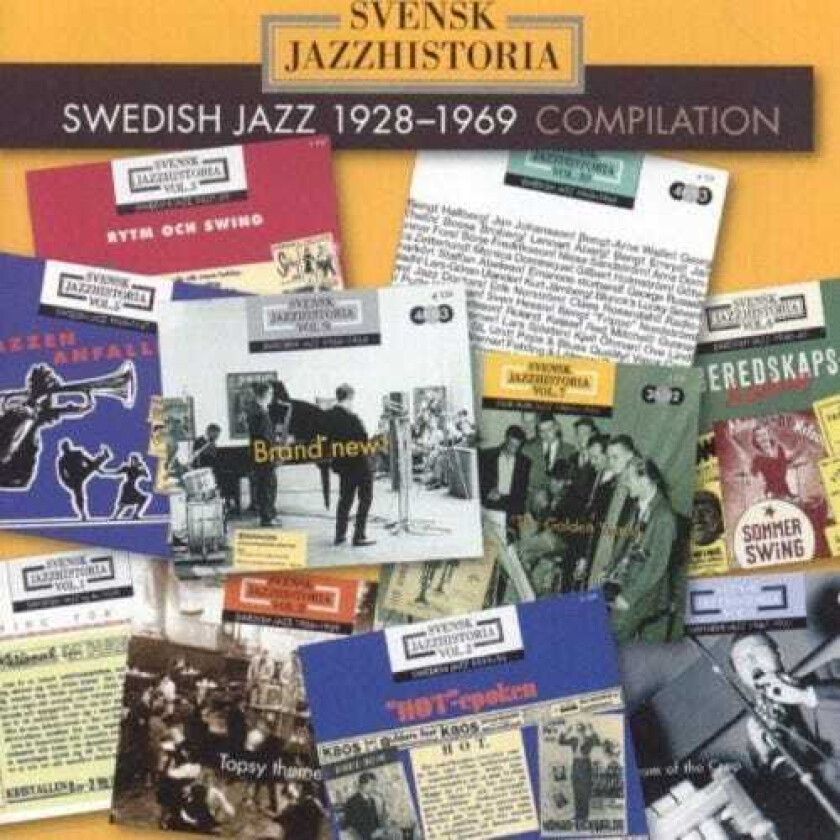 Diverse Artister Swedish Jazz 19281969 Compilation CD