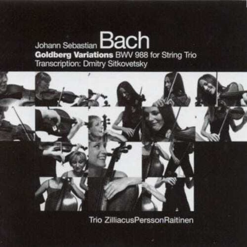 Trio Zilliacusperssonraitinen, Johanna Persson Goldberg Variations Bwv 988 For String Trio CD