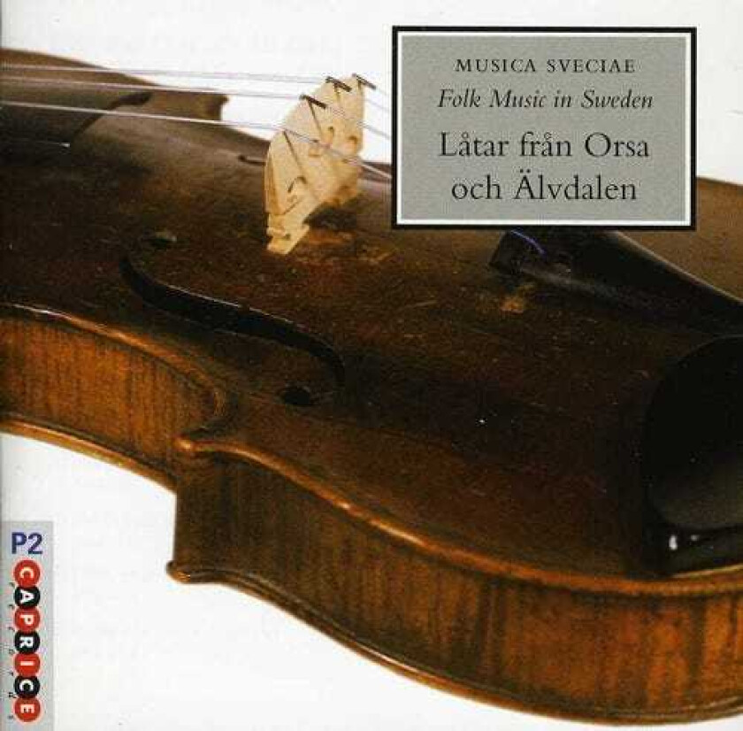 Diverse Artister Folk Music In Sweden: Latar Fran Orsa CD