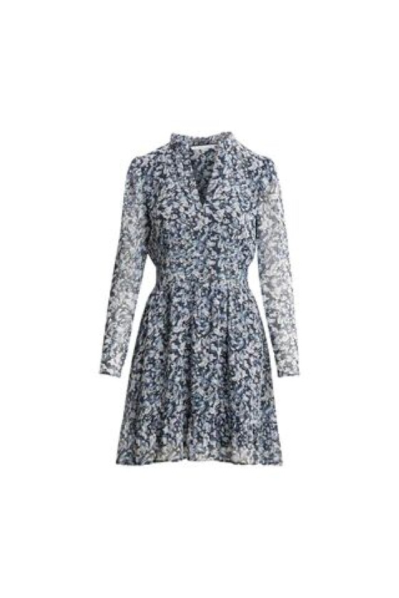 Amina Dress - Blue Dawn Print M