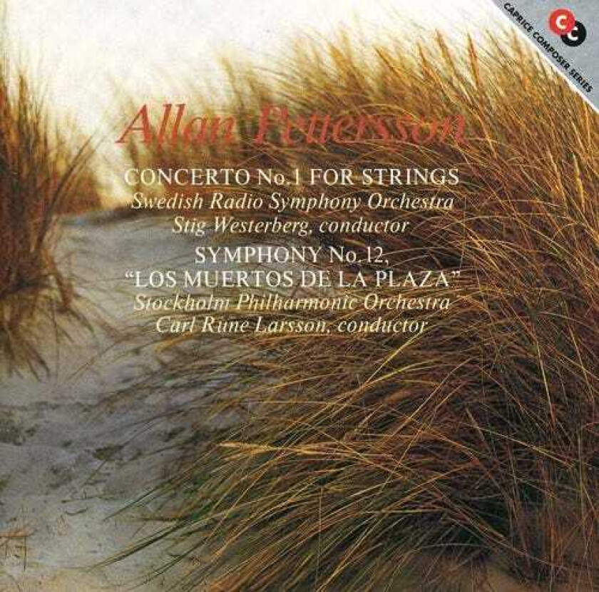 Stig Westerberg, Bj Rn Sj Gren, Björn Sjögren, Mircea Saulesco, Per Sandklef, STOCKHOLM PHILHARMONIC CHOIR, Uppsala University Chamber Choir, Allan Pettersson Concerto 1 For Strings / Symphony 12 CD