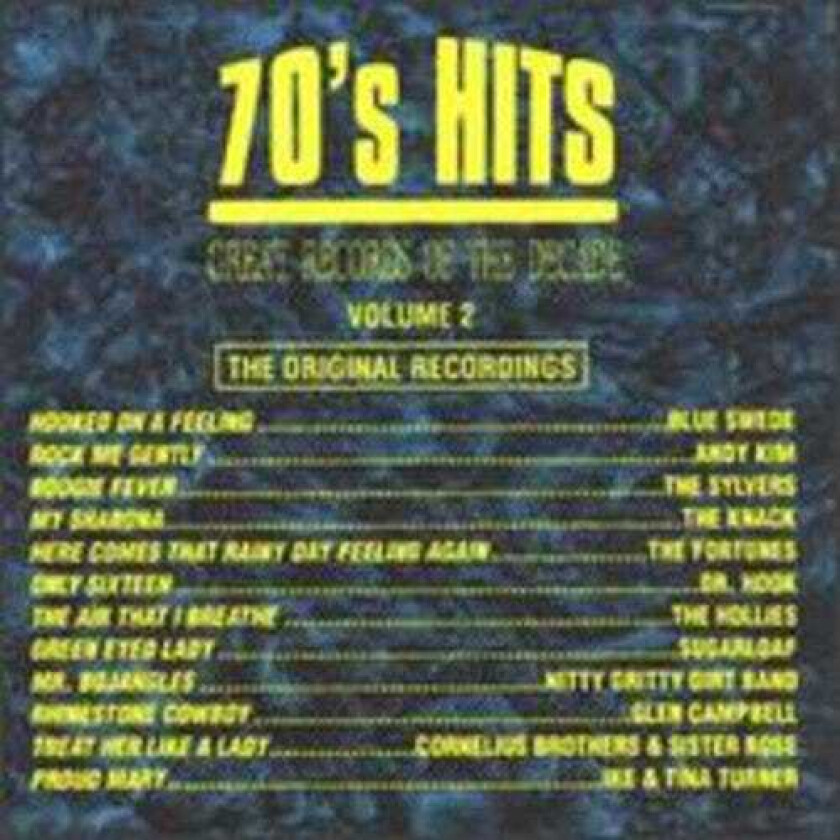 Diverse Artister 70's Pop Hits 2 CD