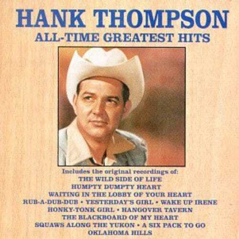 Hank Thompson Greatest Hits CD